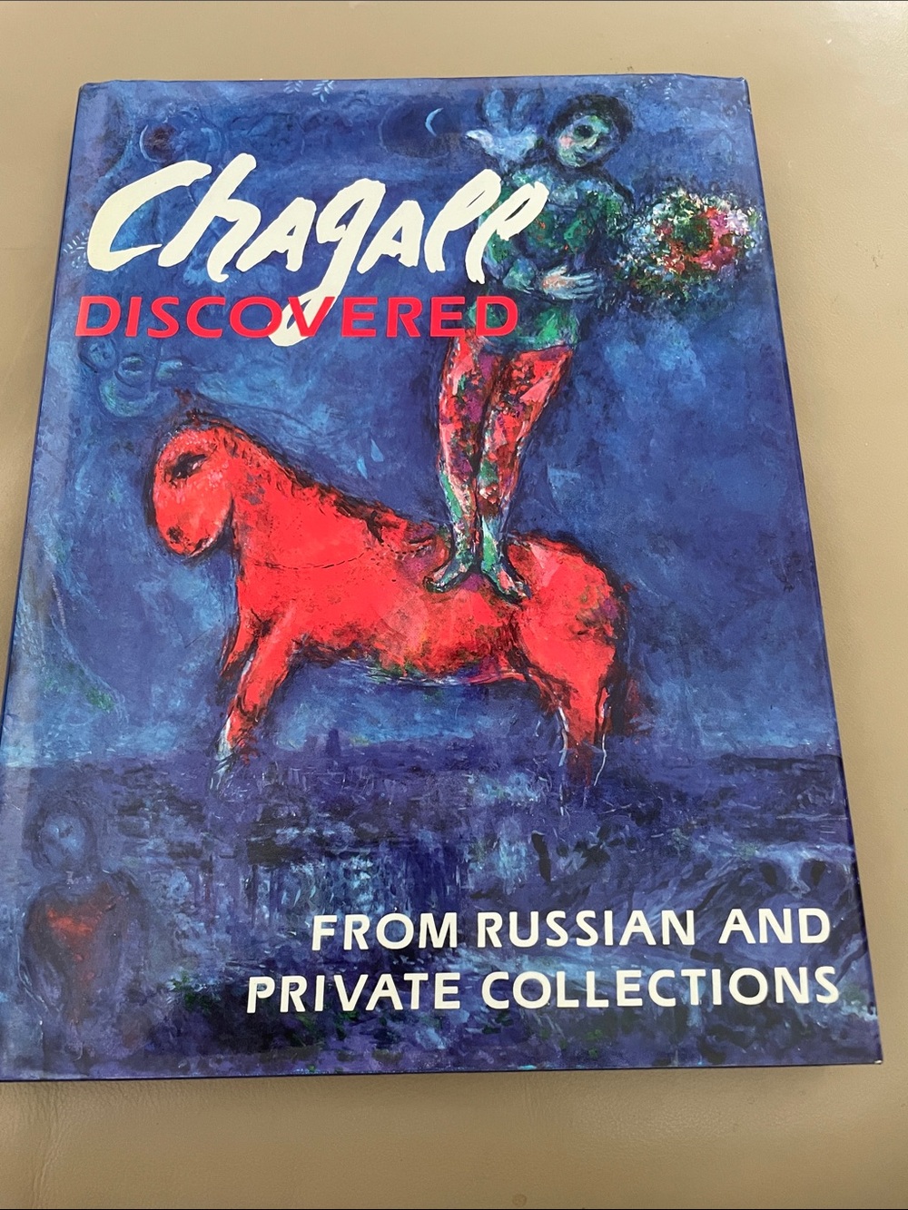 Book Chagall Dicovered great book showing his work.